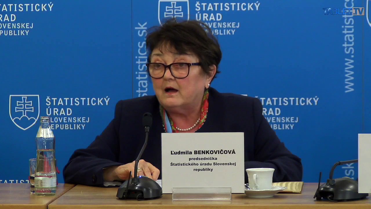 ZÁZNAM: Tlačová konferencia Štatistického úradu