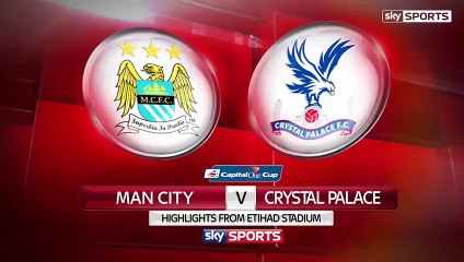 Manchester City 5 – 1 Crystal Palace (Capital One) Highlights October 29,2015