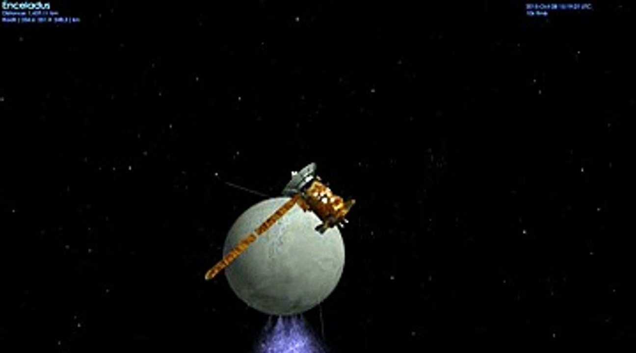 NASA’s Cassini spacecraft just made a deep-dive in Enceladus's icy plumes