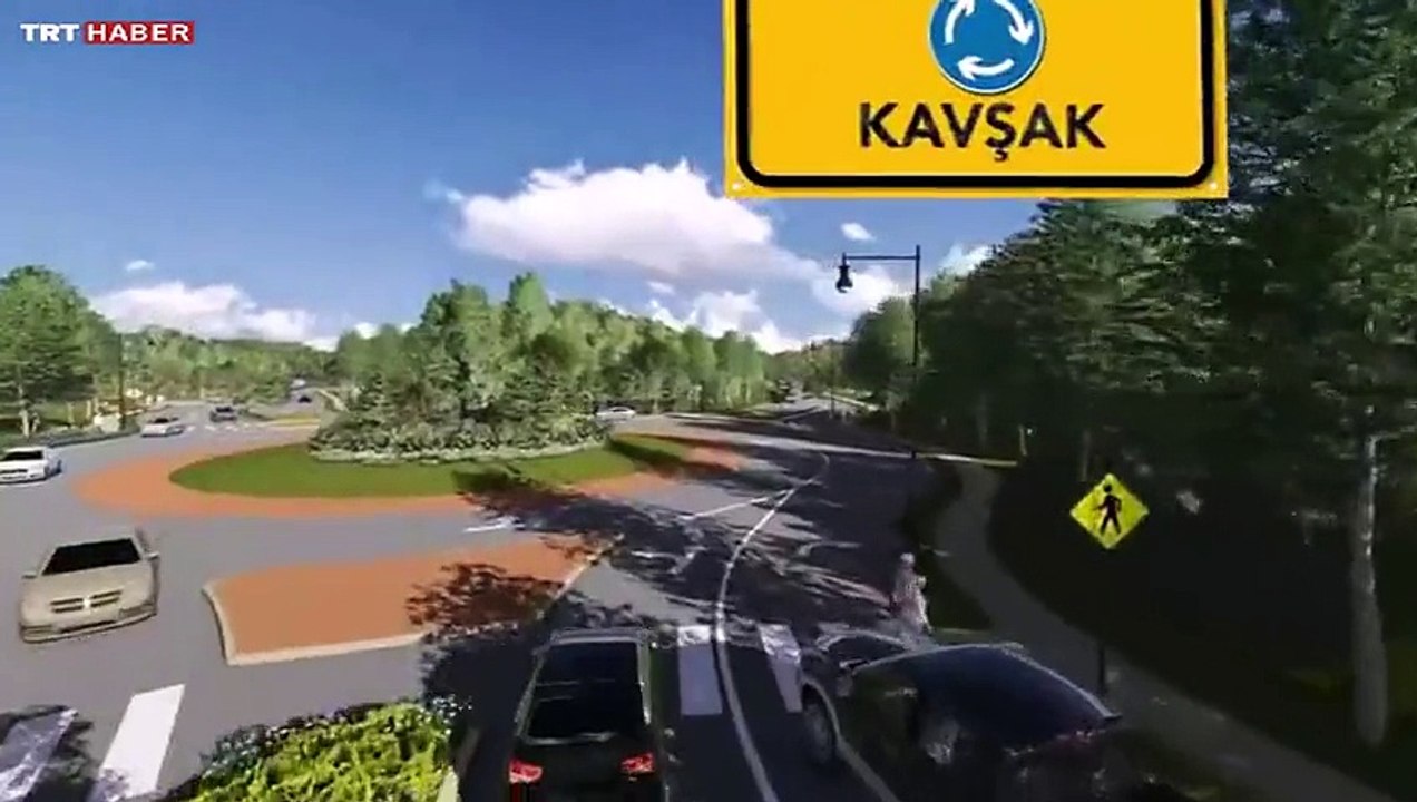 Yoldaki İşaretler 19. Bölüm   Dönel Kavşaklarda Dönüş Kuralları