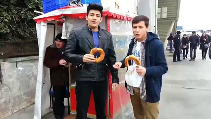 İzleyicilerle Mandalina Yeme Kapışması