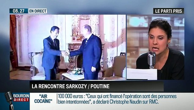 Le parti pris d'Apolline de Malherbe: Nicolas Sarkozy fait-il de la diplomatie parallèle en Russie ? - 29/10