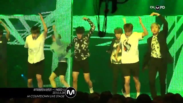 [MPD직캠] 방탄소년단 직캠 I NEED U BTS Fancam Mnet MCOUNTDOWN 150528