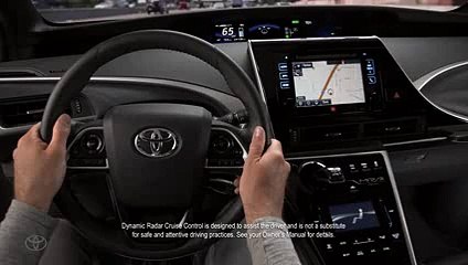 The Toyota Mirai l Multi-Information Display- Driver Assist - Toyota