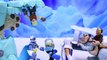 Batman and Captain Cold with Mr Freeze and Ice Clay Face Attempt to Save Star Wars Luke Sk