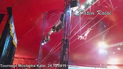 باجة : لاعبة سيرك تسقط من ارتفاع 5 أمتار وتنجو بأعجوبة