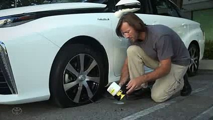 The Toyota Mirai l Tire Repair Kit - Toyota