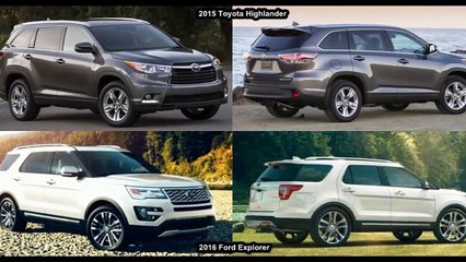 2016 Kia Sorento Vs 2015 Toyota Highlander - DESIGN!