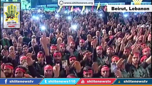 Ashura Procession 1437 / 2015 - Lebanon, Beirut