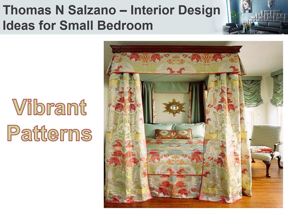 Thomas N Salzano - Interior Design Ideas for Small Bedroom