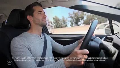 The Toyota Mirai l H20 Release Button - Toyota