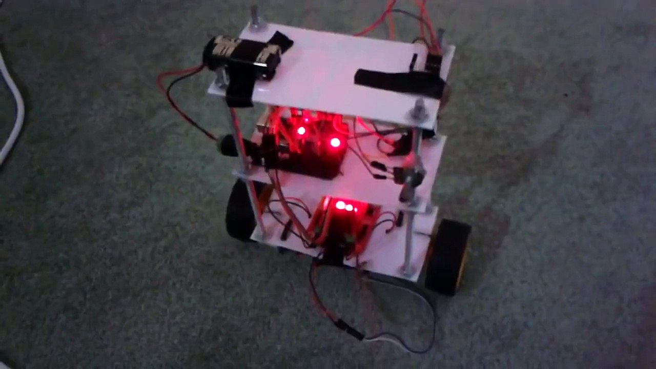 Arduino ile kendini dengeleyen robot
