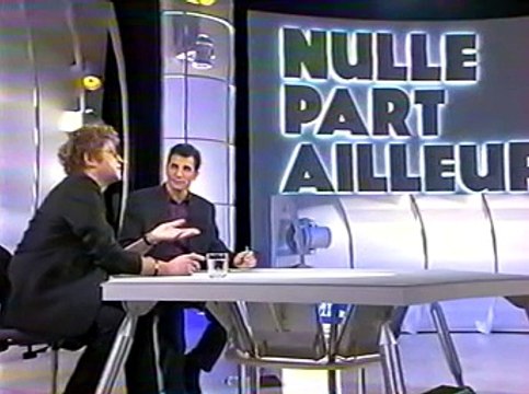 1999/10/26 Thiefaine : Itw par Nagui (C+ Nulle Part Ailleurs)
