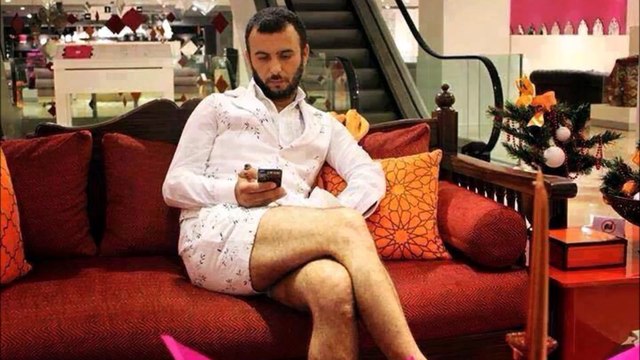 بالفيديو ؛ تفرج في لطفي العبدلي لابس بيجاما وردي بالنوار -بالدموع-