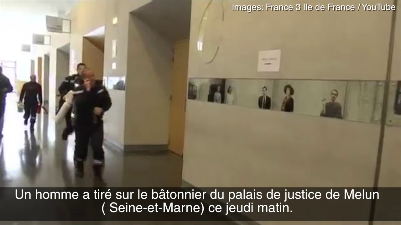 Coup de feu au tribunal de Melun: le bâtonnier...