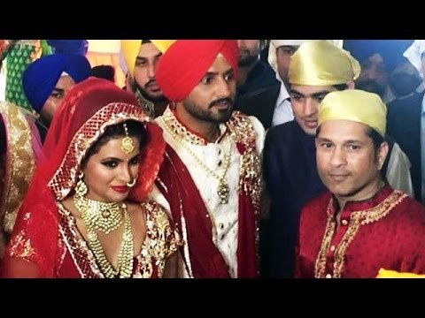 Harbhajan Singh MARRIES Geeta Basra, Sachin Tendulkar Attends Wedding
