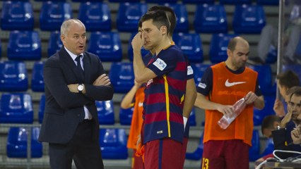 FCB Futsal: Declaraciones de Marc Carmona antes del Barça Lassa - Levante Dominicos