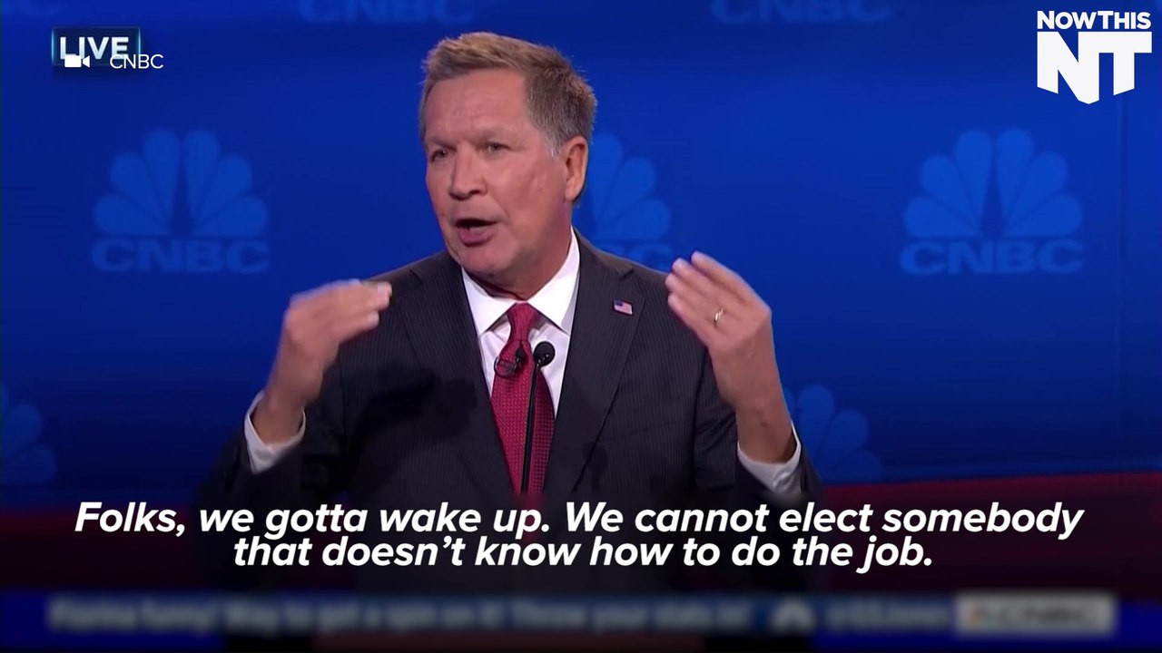 Kasich And Trump Battle It Out