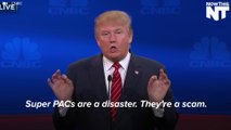 POL: Trump gets real about Super PACs