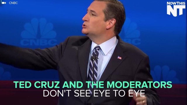 Ted Cruz Gets Incredibly Defensive With Debate Moderators