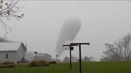 The case of the runaway blimp, as told by social media