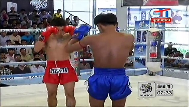 Khmer Boxing | Heng PunLeu Vs. Chey Sokphal | CTN Boxing | 28 October 2015