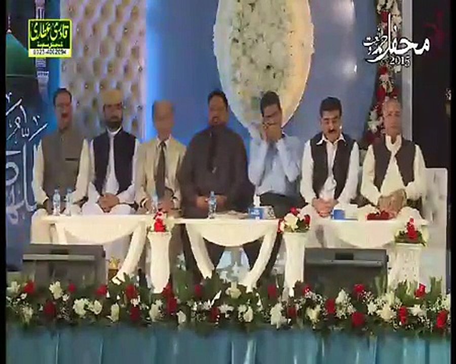 Ahlan wa Sahlan Marhaba by Tasleem Sabri live aryqtv 12 Rab ul awwal 2015 Mehfil e naat