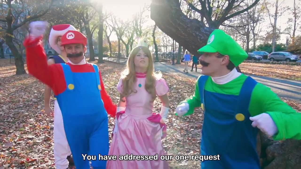Super Mario 3D World THE MUSICAL feat. Princess Peach BEHIND THE SCENES
