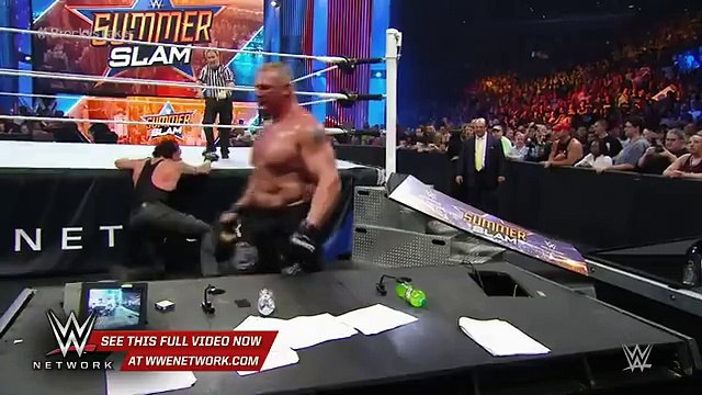 WWE Network The Undertaker vs. Brock Lesnar SummerSlam 2015