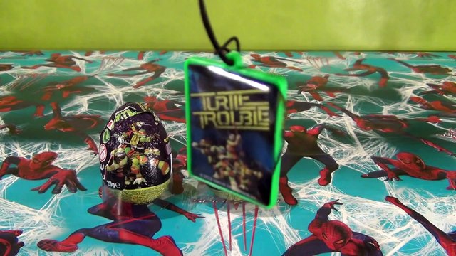 3 Teenage Mutant Ninja! Surprise Eggs - Unboxing! Play doh teenage mutant ninja doh by TheSurpriseEggs