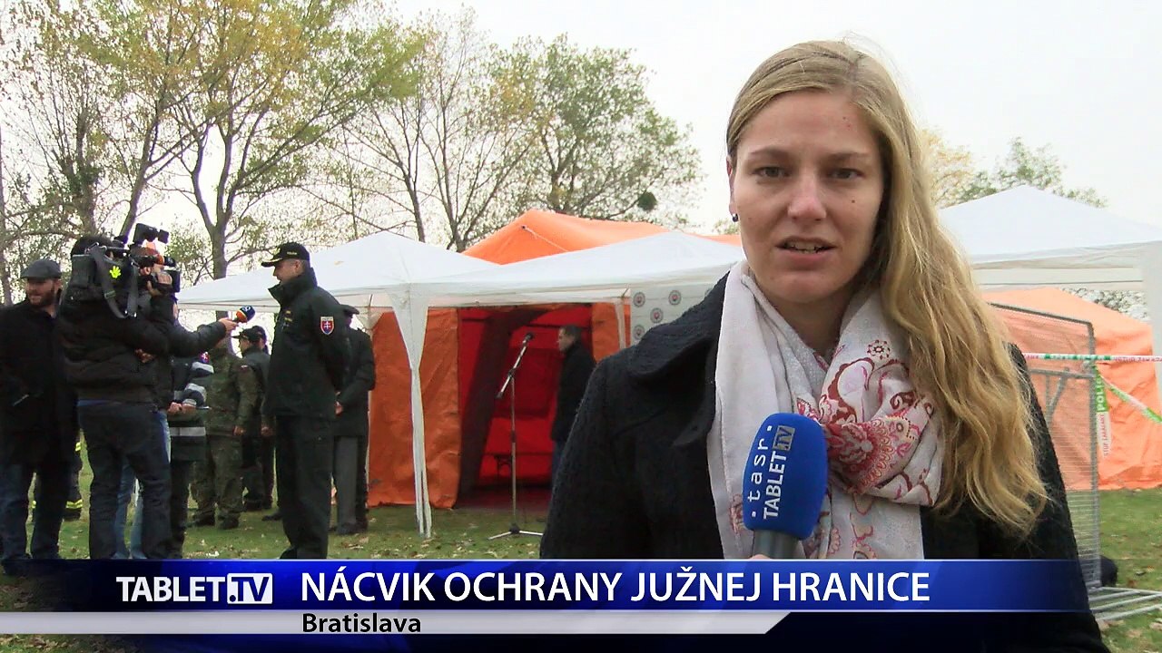 Policajti a vojaci nacvičovali zabezpečenie hranice s Maďarskom