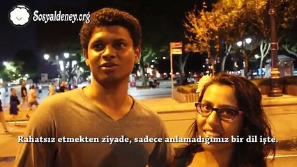 Turistler Türkçeyi Nasıl Duyar sosyal deney )