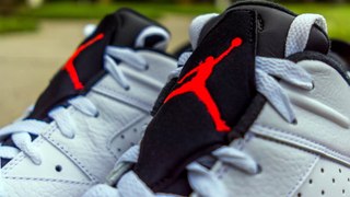 Air Jordan 6 Low Infrared wON FEET HD