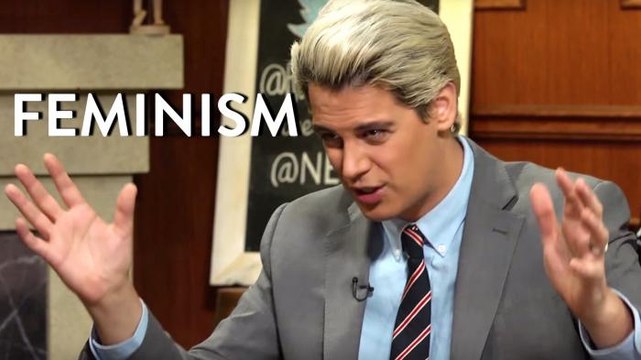 Milo Yiannopoulos Hates Feminism