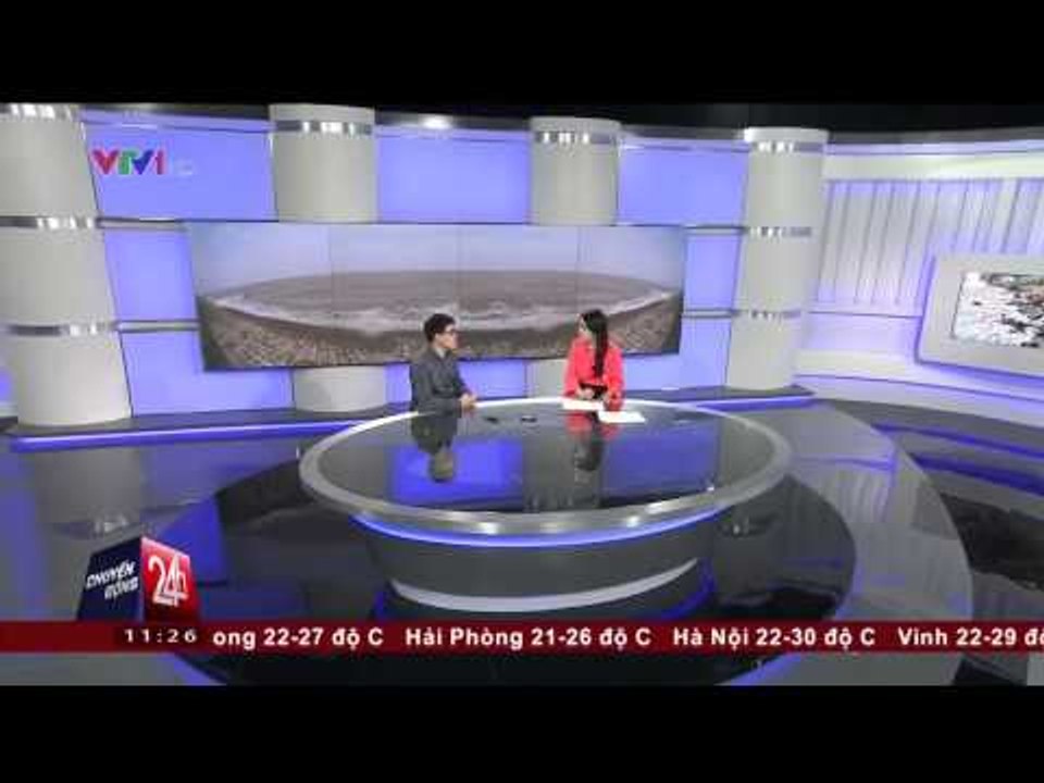 CHUYỂN ĐỘNG 24H: HIỆN TƯỢNG BIỂN XÂM THỰC LAN RỘNG TẠ ĐỒNG BẰNG SÔNG CỬU LONG (17/03/2015)