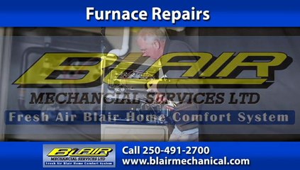 Furnace Repairs in Kelowna, BC Call 250-491-2700