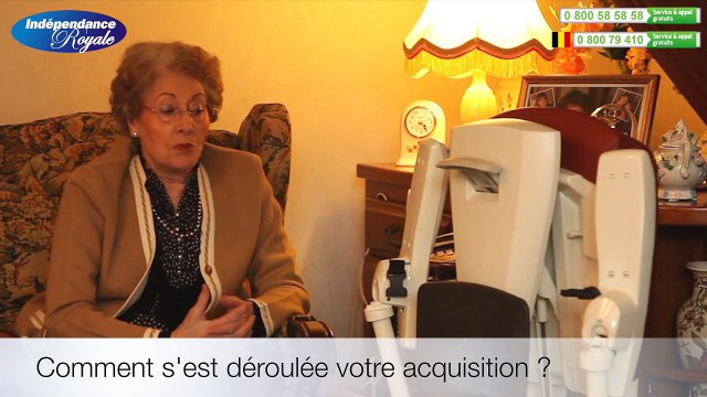 Avis monte escalier Indépendance Royale : Jacquie