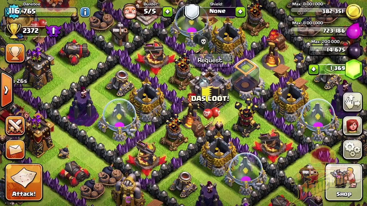 SUPER MARIO vs CLASH OF CLANS