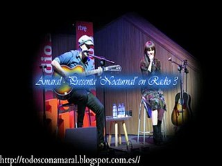 AMARAL PRESENTA "NOCTURNAL" EN RADIO 3 28/10/15