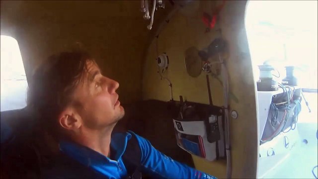 Jour 4 - Solidaires En Peloton ARSEP (Class40) - Transat Jacques Vabre 2015