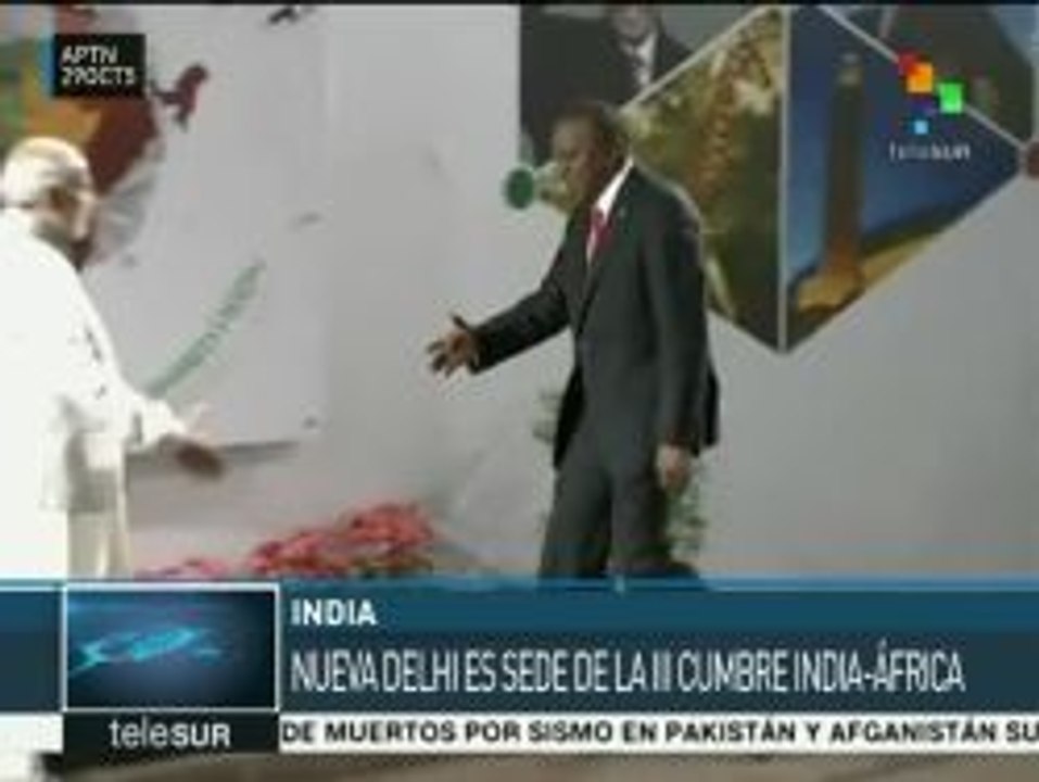Nueva Delhi alberga la 3ª Cumbre India-África
