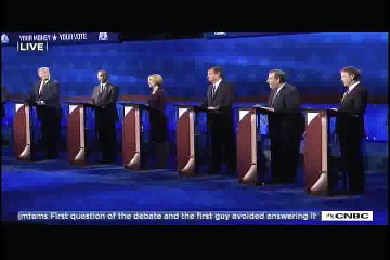 Christie goes after Hillary right off the bat: