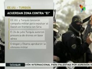 EE.UU. y Turquía lanzarán campaña militar contra el Estado Islámico