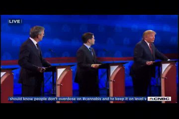 Trump and Jeb trade shitty Social Security ideas