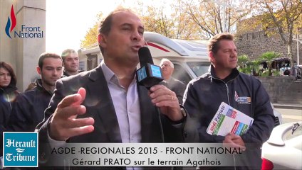 AGDE - CAP D'AGDE - 2015 - LE FN réclame l'exclusion d'Alain LEBAUBE pour propos racistes