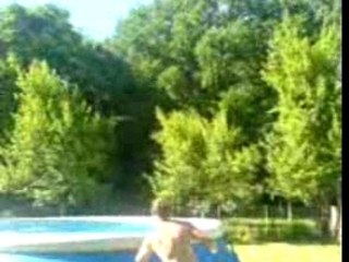 la verdure a la piscine