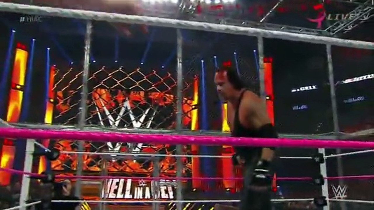 Under Taker Vs Brock Lesnar Full Match WWE.Hell.In.A.Cell.2015