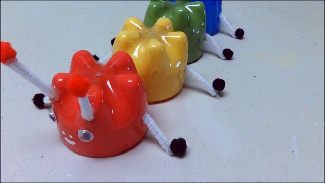 DIY Crafts Easy Recycled Project for School Caterpillar by Recycled Bottles Crafts