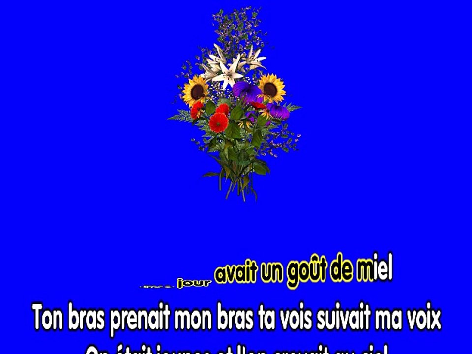 Dalida  le temps des fleurs