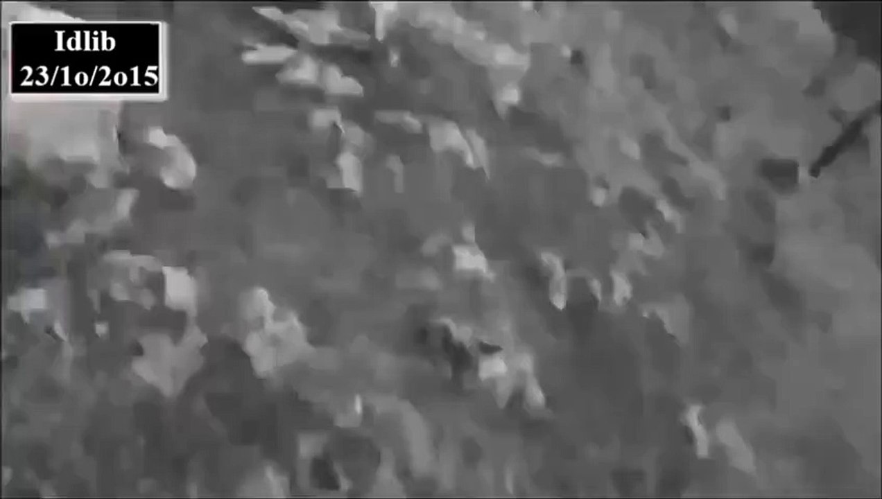 The Moment Al-Nusra Front Cameraman Got Killed By a Russian Airstrike FINAL